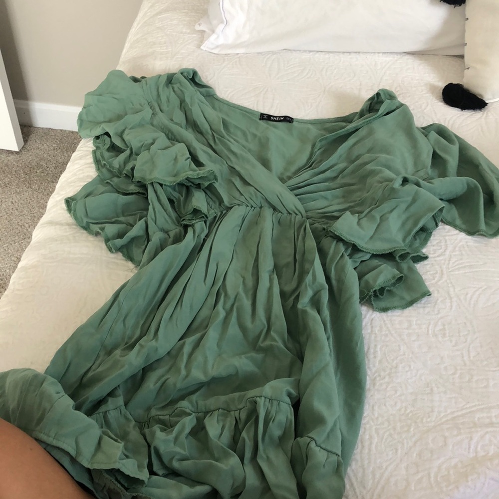 Teal sundress